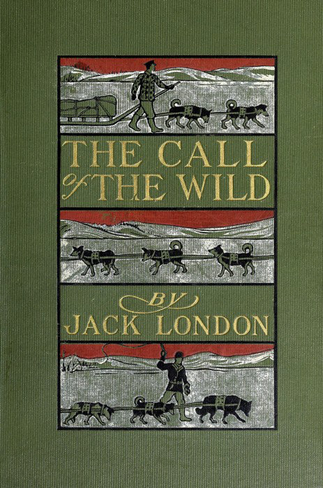 جلد کتاب The Call of the Wild
