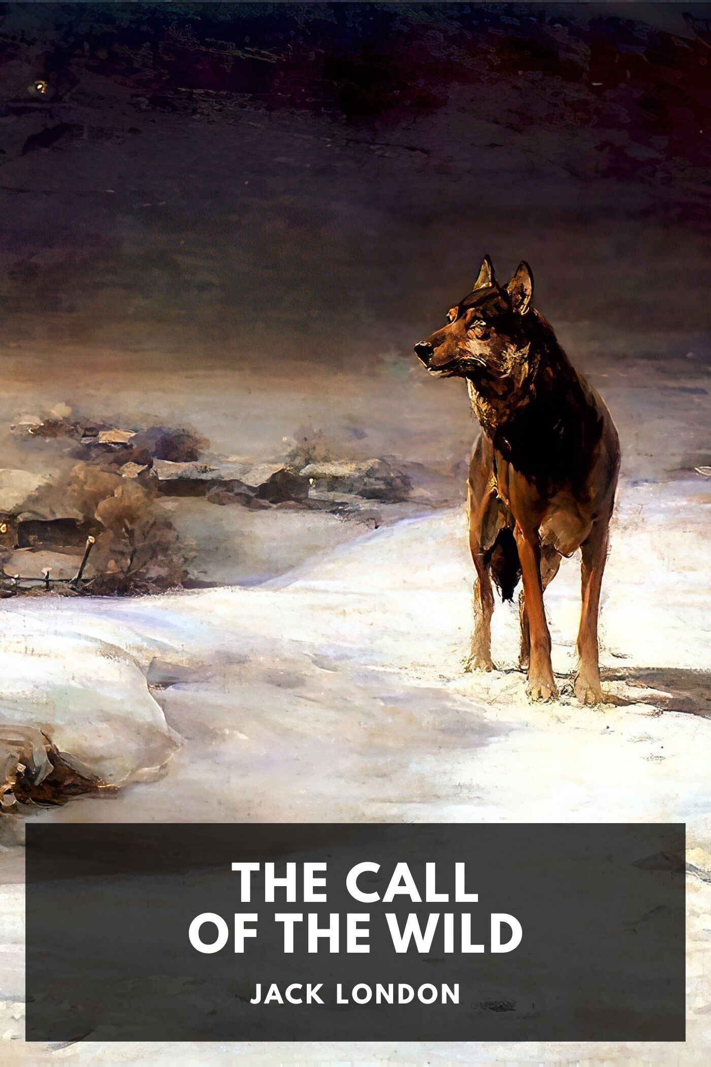 جلد کتاب The Call of the Wild