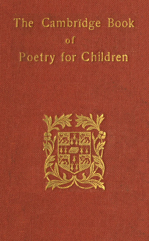 جلد کتاب The Cambridge Book of Poetry for Children Parts 1 and 2