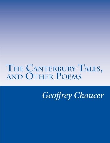 جلد کتاب The Canterbury Tales, and Other Poems