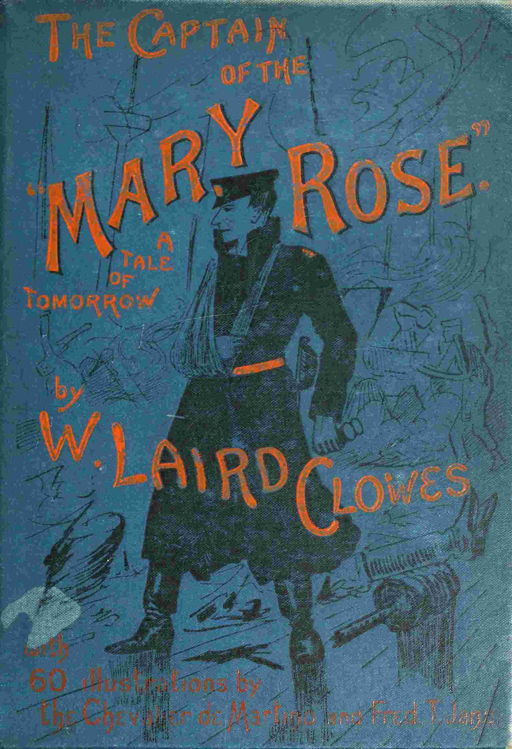 جلد کتاب The captain of the "Mary Rose"