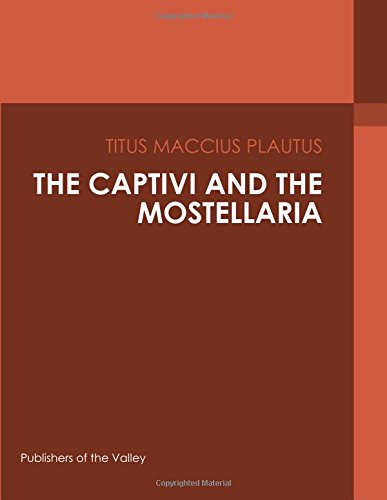 جلد کتاب The Captivi and the Mostellaria