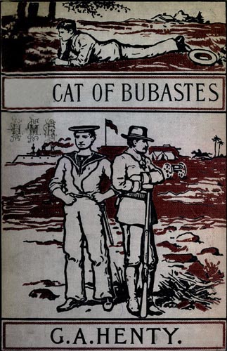 جلد کتاب The Cat of Bubastes: A Tale of Ancient Egypt