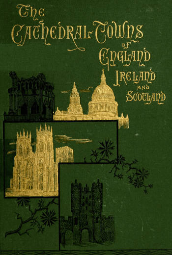 جلد کتاب The Cathedral Towns and Intervening Places of England, Ireland and Scotland