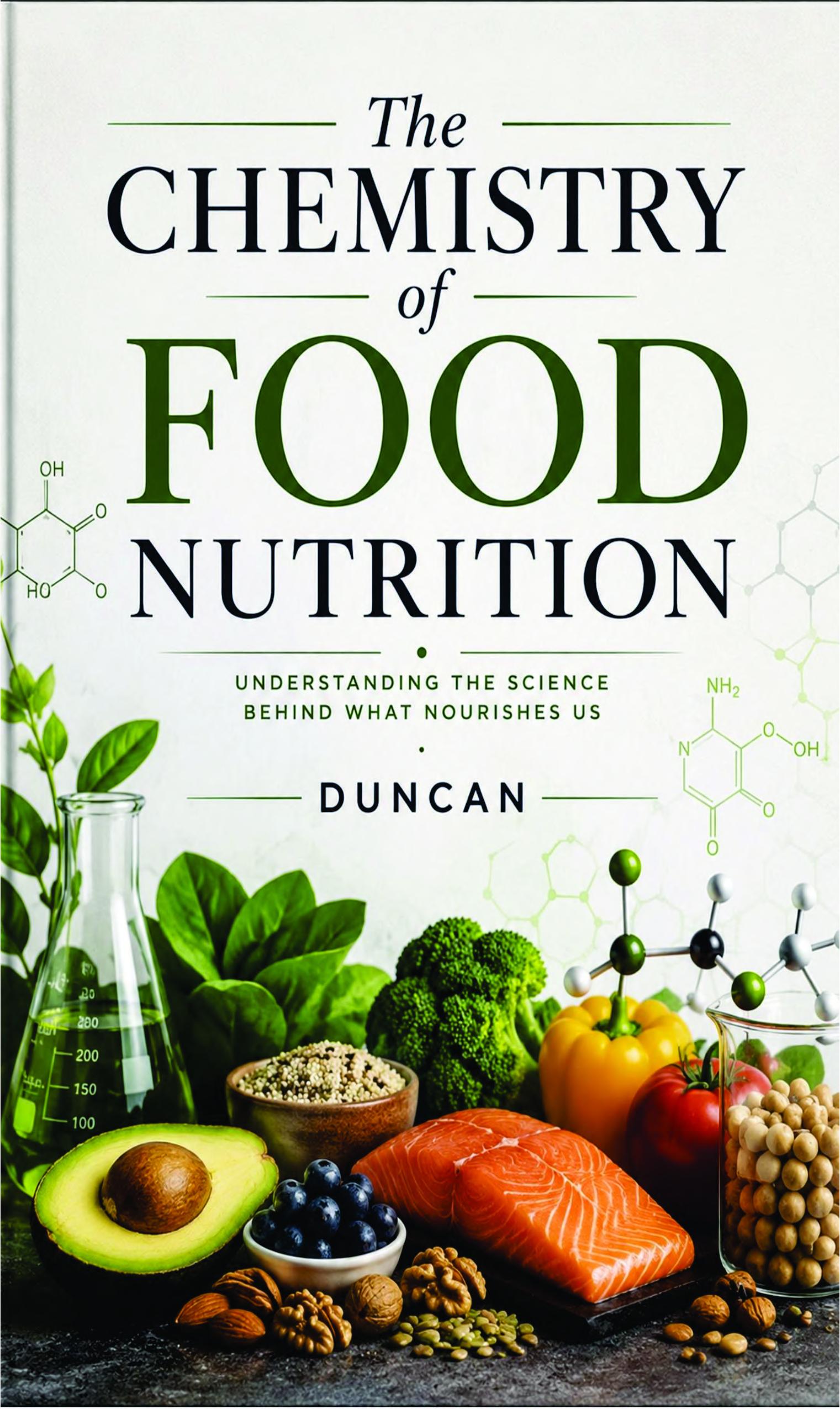 جلد کتاب The Chemistry of Food and Nutrition