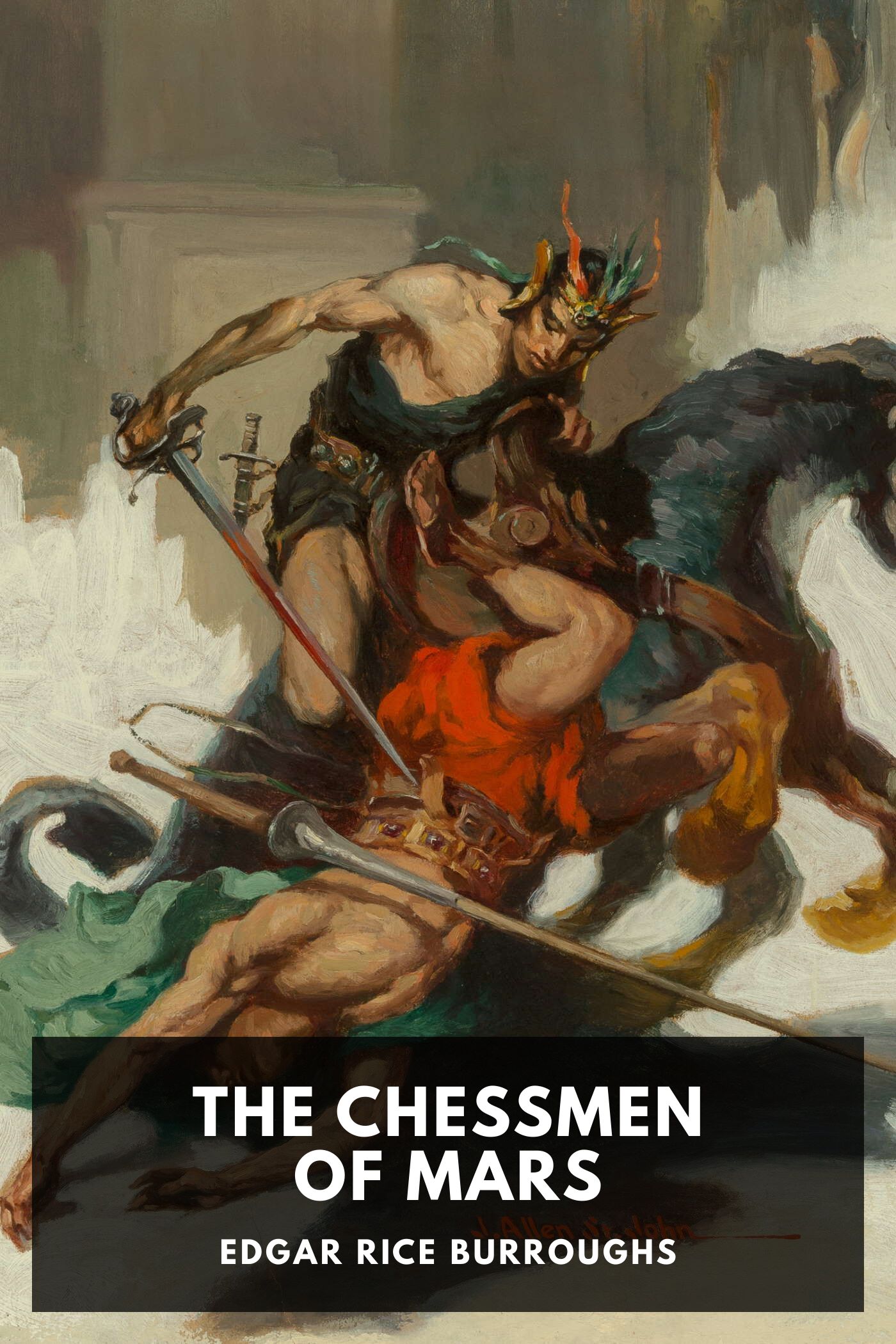 جلد کتاب The Chessmen of Mars