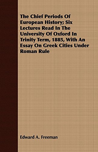 جلد کتاب The Chief Periods of European History