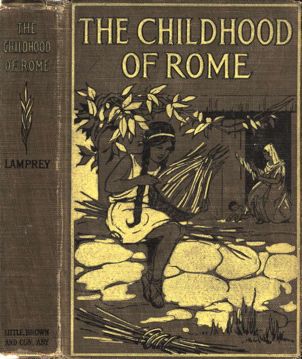 جلد کتاب The Childhood of Rome
