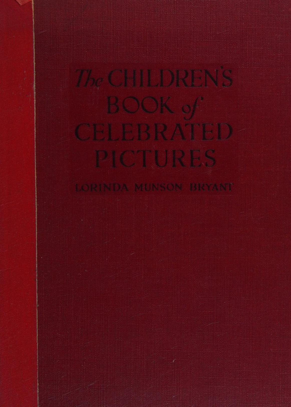 جلد کتاب The Children's Book of Celebrated Pictures
