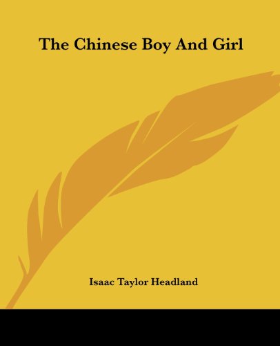 جلد کتاب The Chinese Boy and Girl