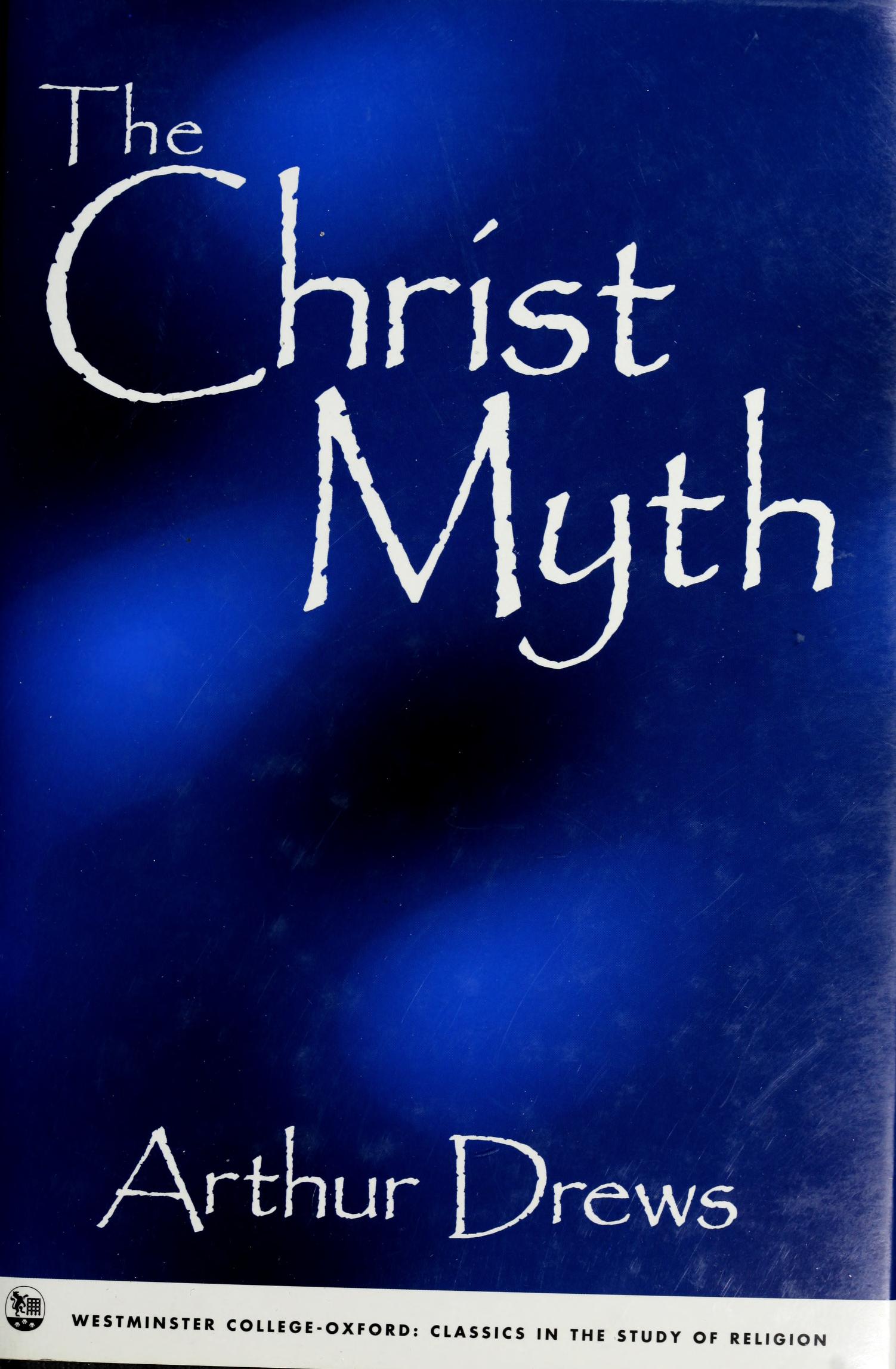 جلد کتاب The Christ Myth
