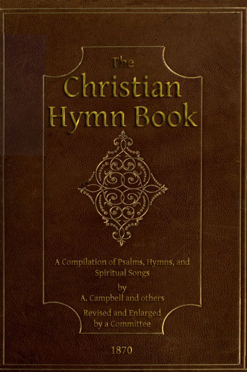 جلد کتاب The Christian Hymn Book