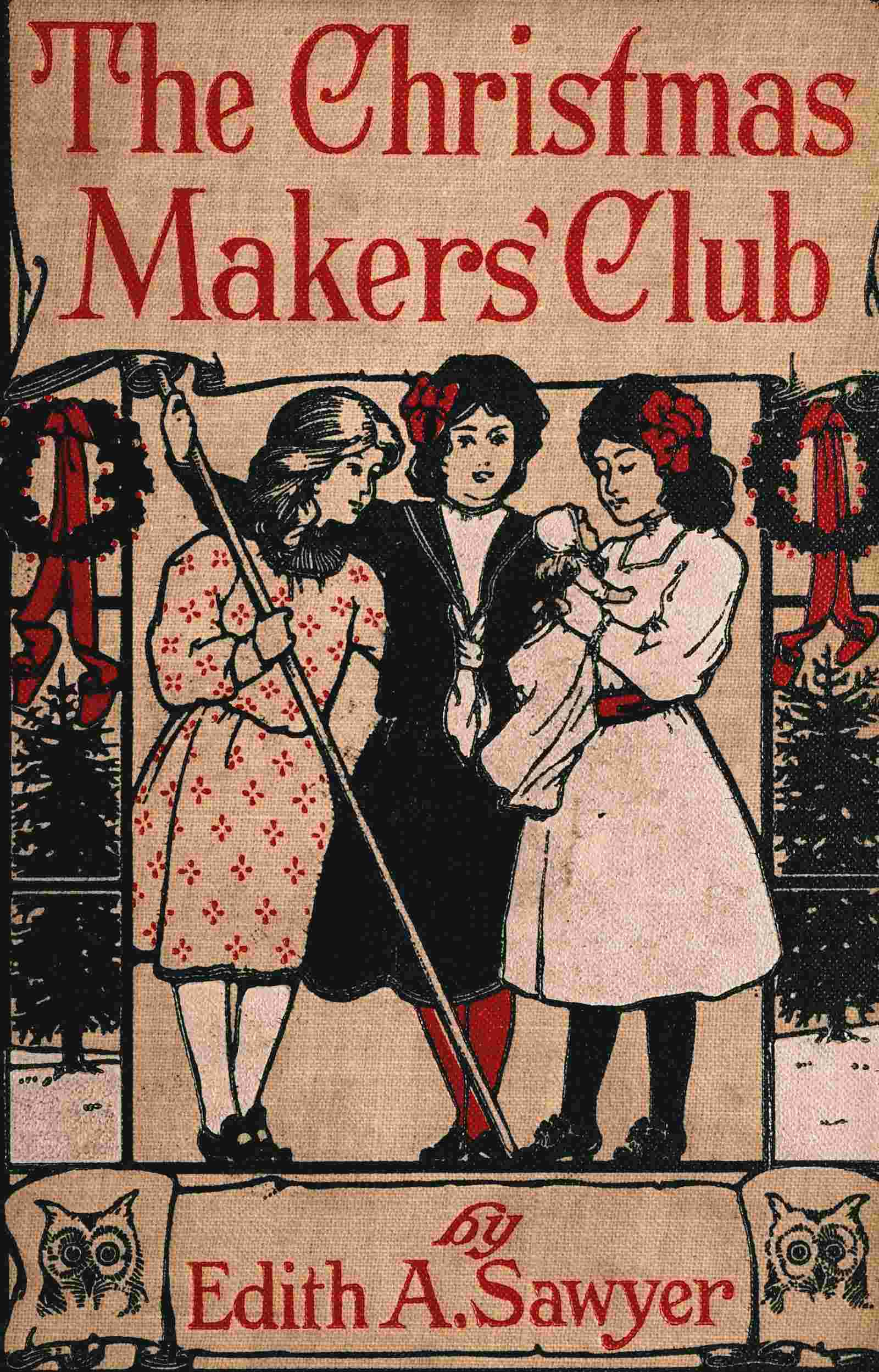 جلد کتاب The Christmas Makers' Club