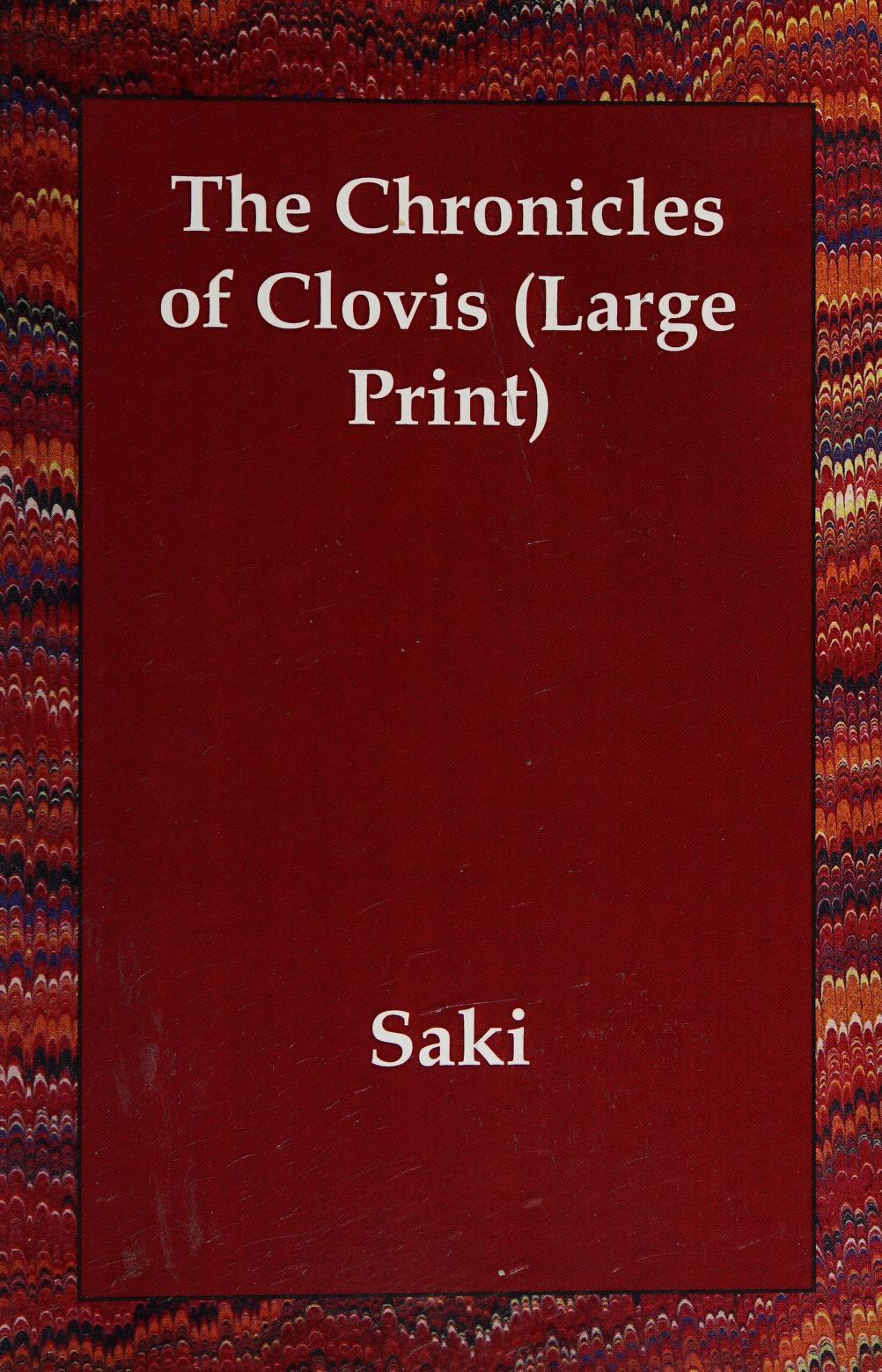 جلد کتاب The Chronicles of Clovis
