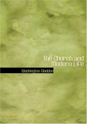 جلد کتاب The Church and Modern Life