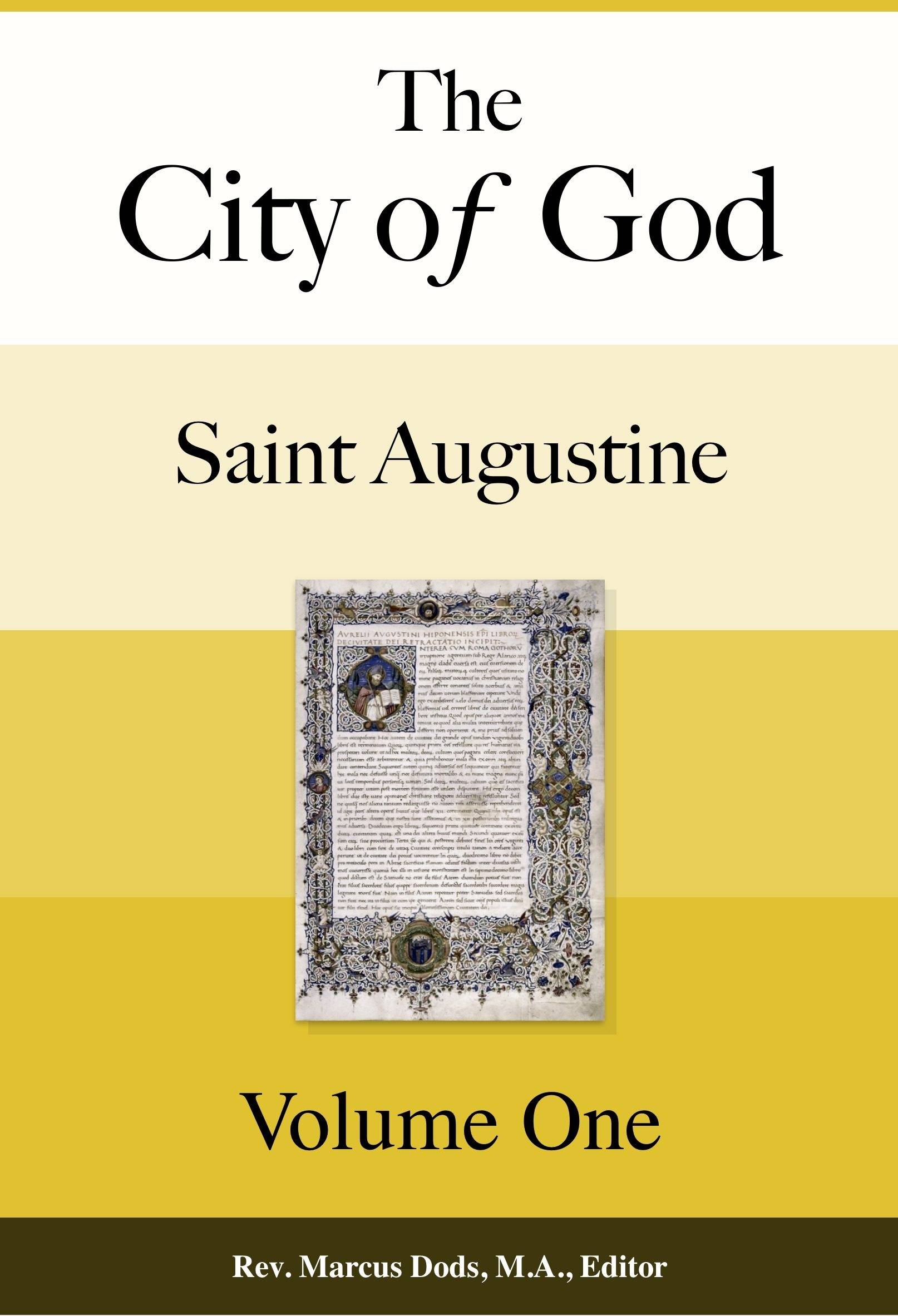 جلد کتاب The City of God, Volume I