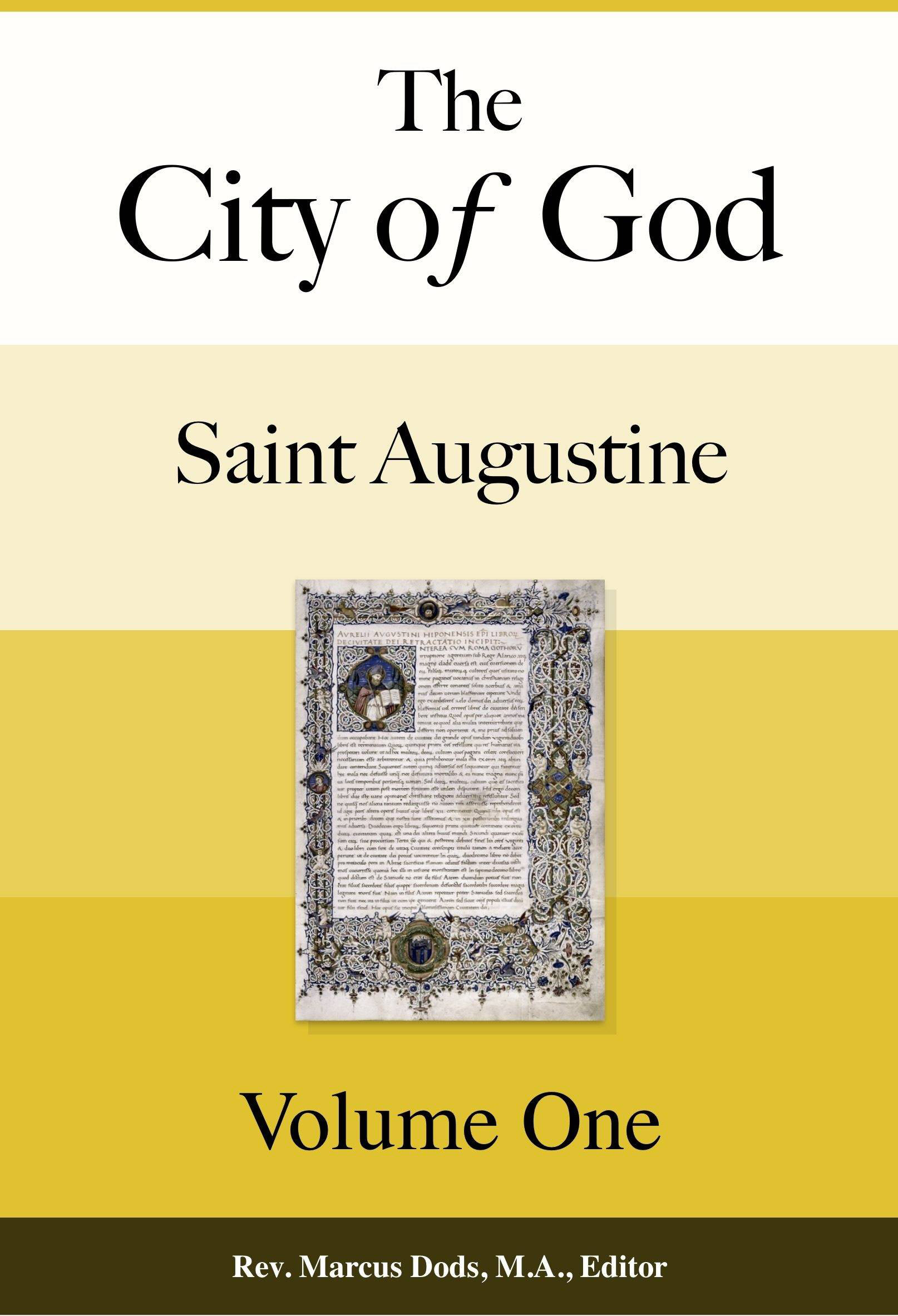 جلد کتاب The City of God, Volume I