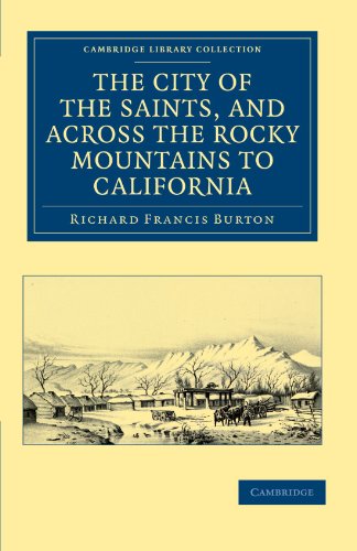 جلد کتاب The City of the Saints, and Across the Rocky Mountains to California