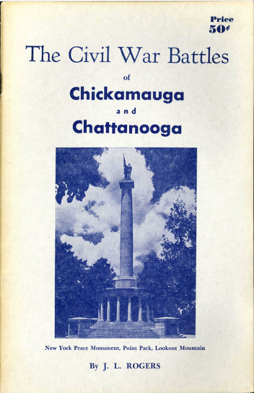 جلد کتاب The Civil War Battles of Chickamauga and Chattanooga