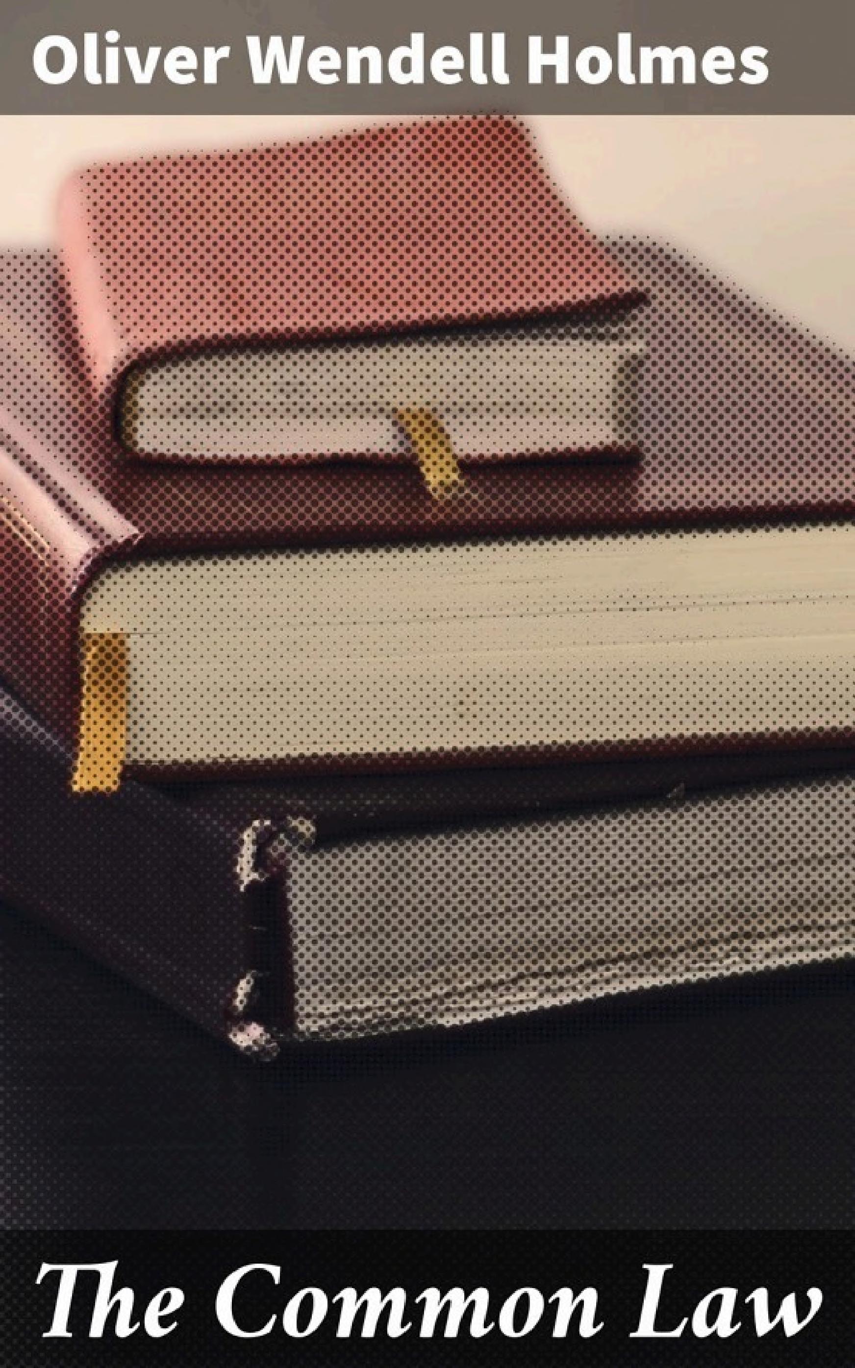 جلد کتاب The Common Law