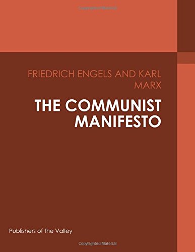 جلد کتاب The Communist Manifesto