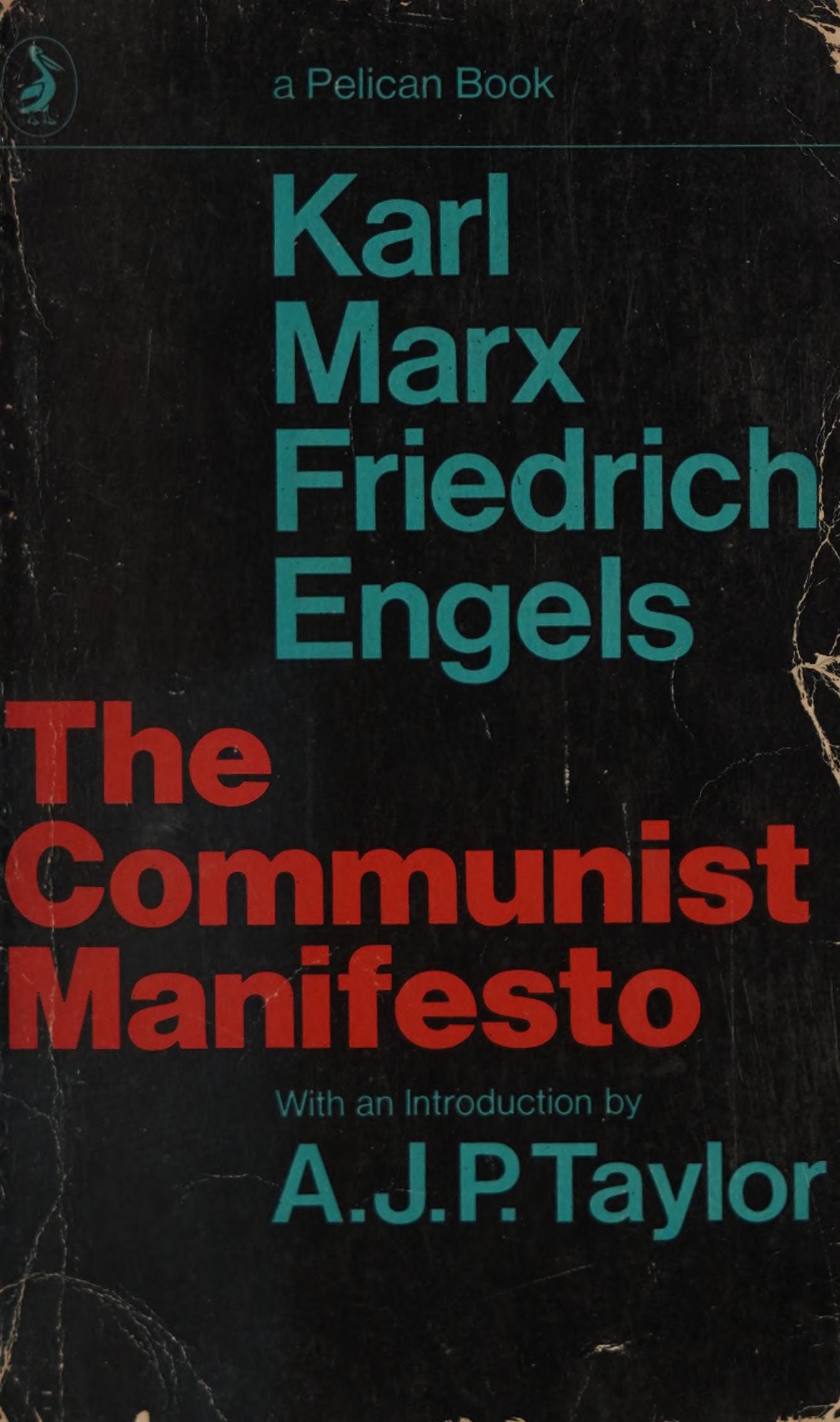 جلد کتاب The Communist Manifesto