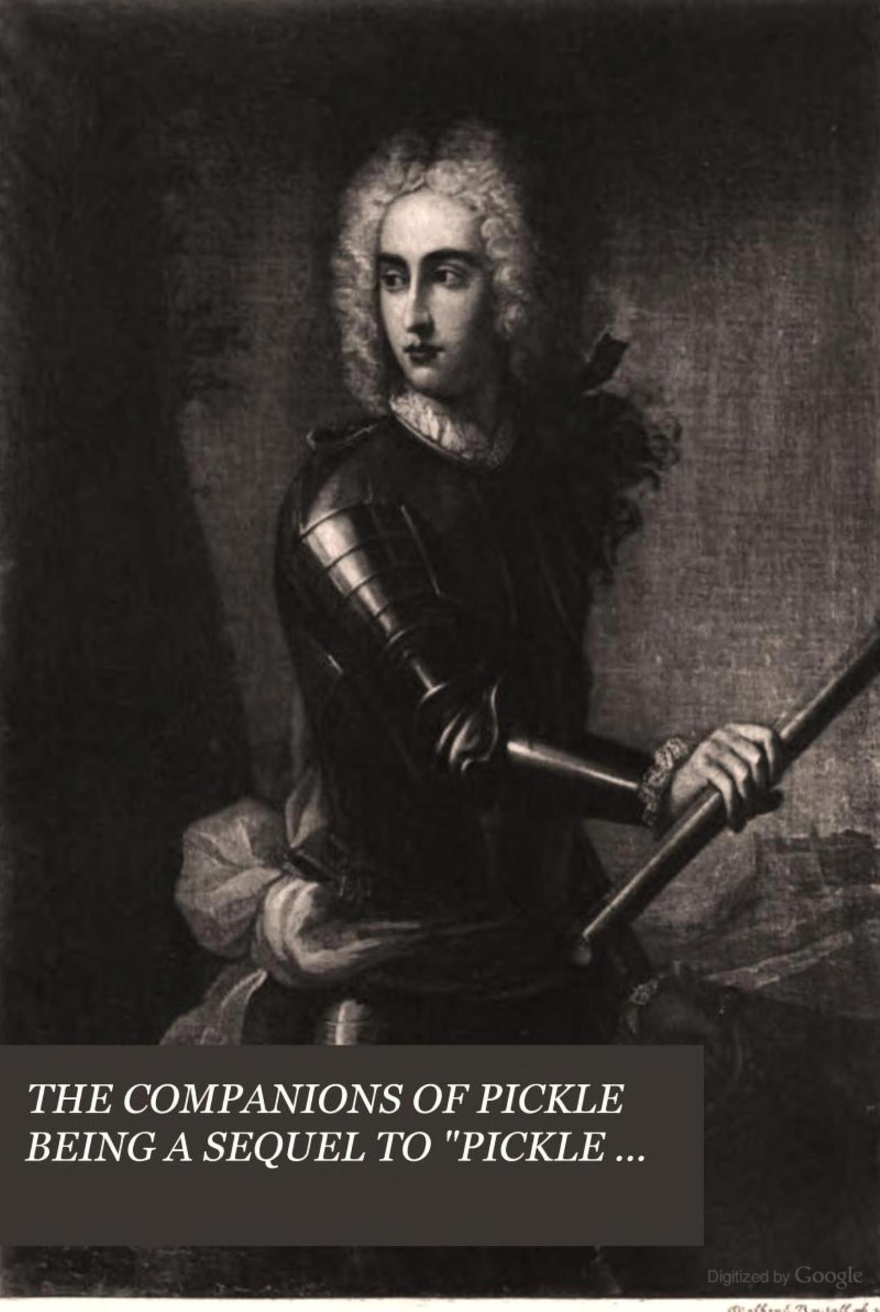جلد کتاب The Companions of Pickle