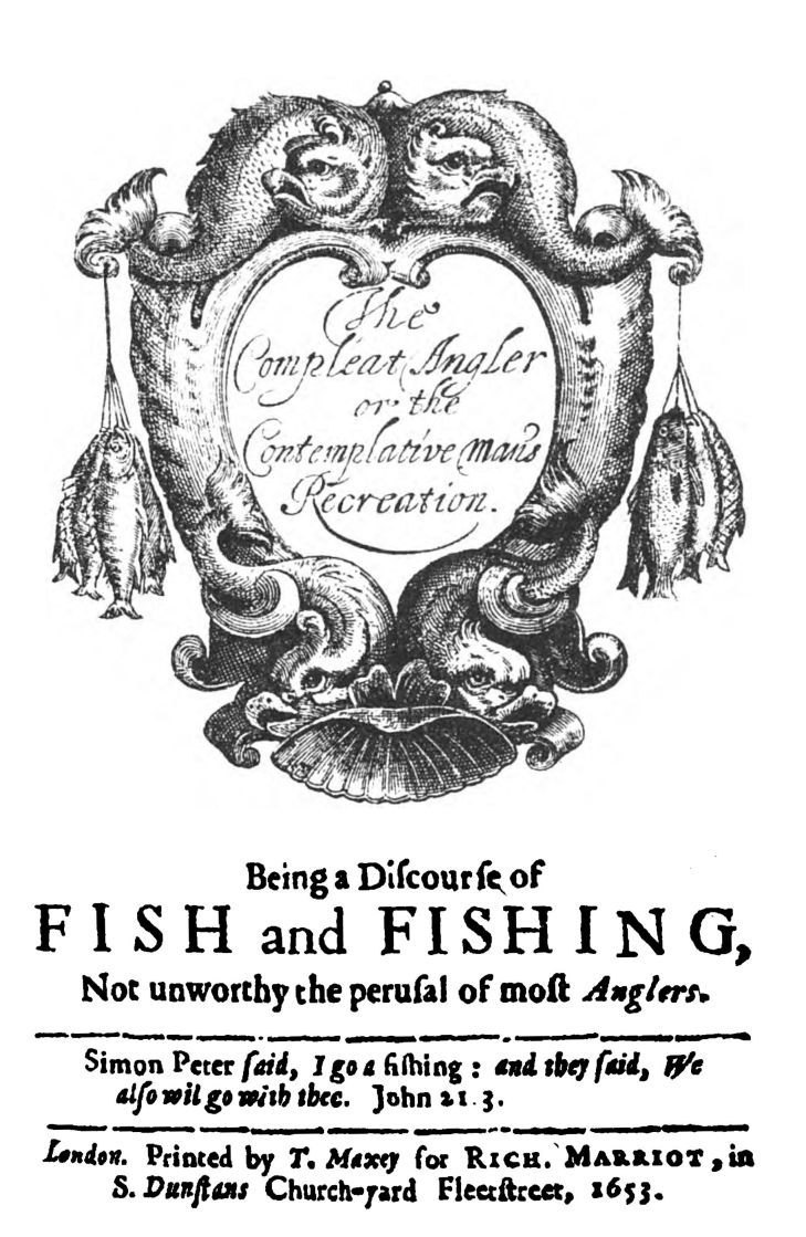 جلد کتاب The Complete Angler