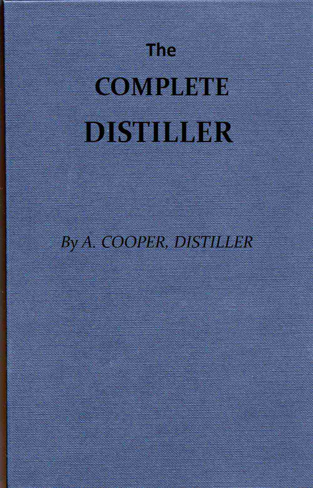 جلد کتاب The Complete Distiller