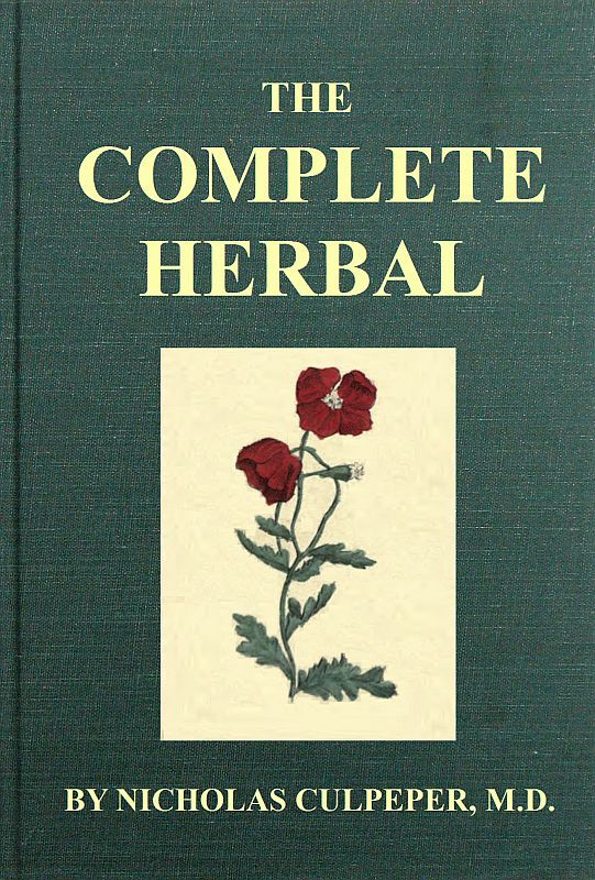 جلد کتاب The Complete Herbal