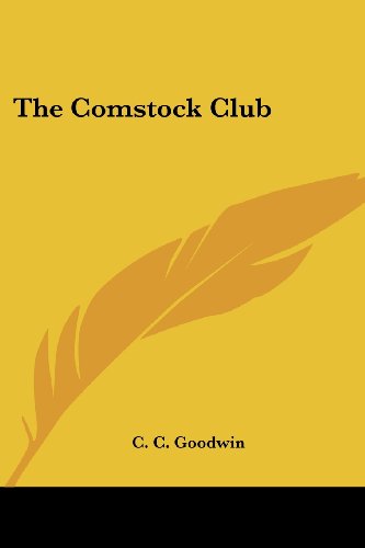 جلد کتاب The Comstock Club
