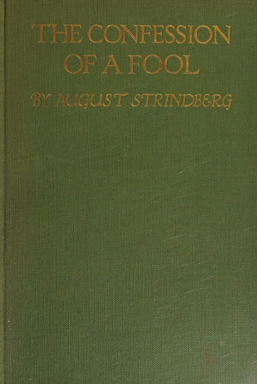 جلد کتاب The Confession of a Fool