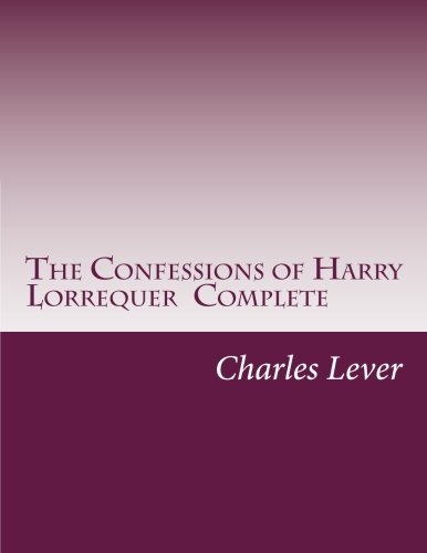 جلد کتاب The Confessions of Harry Lorrequer