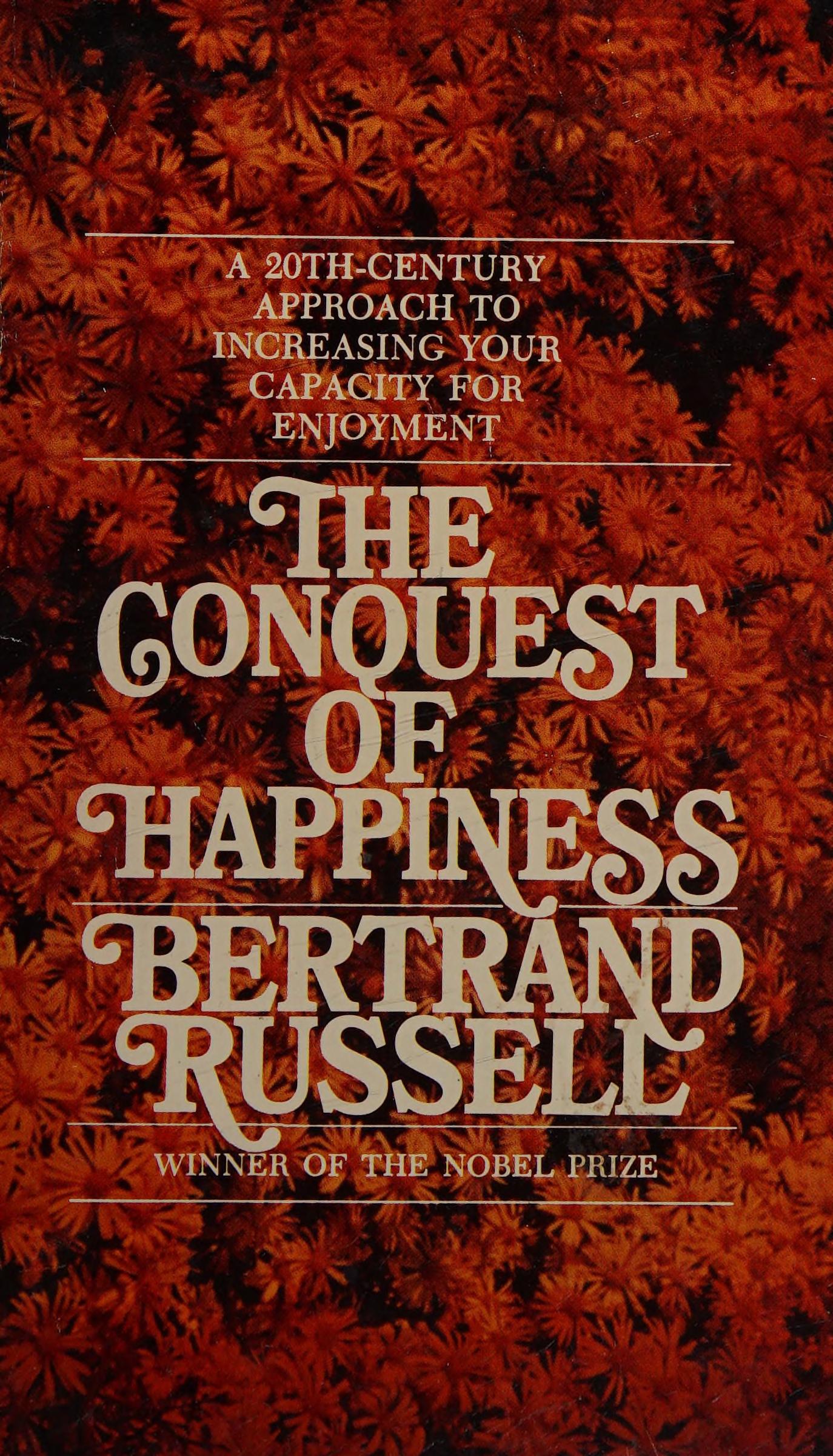جلد کتاب The Conquest of Happiness