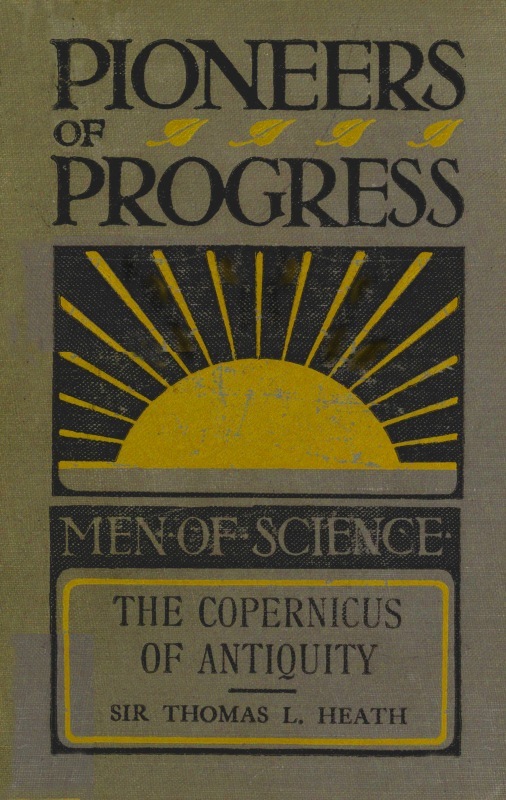 جلد کتاب The Copernicus of Antiquity (Aristarchus of Samos)