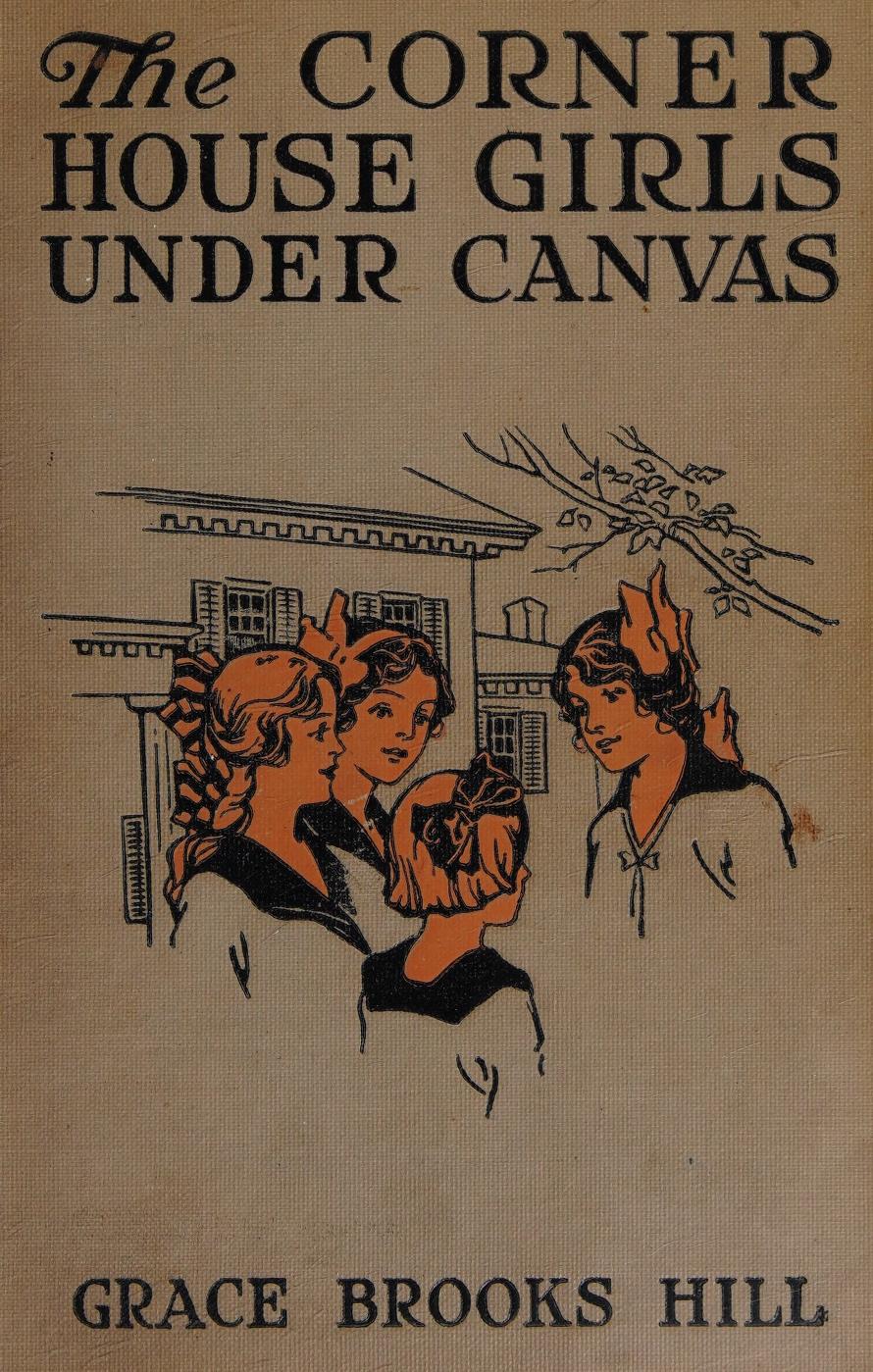 جلد کتاب The Corner House Girls Under Canvas