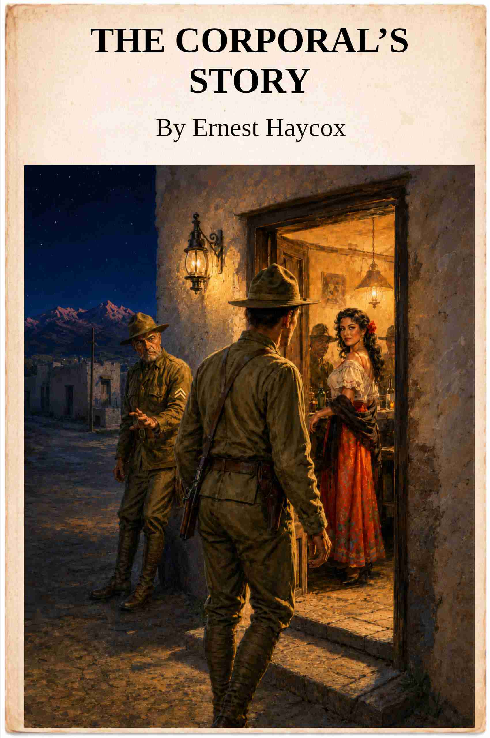 جلد کتاب The corporal's story