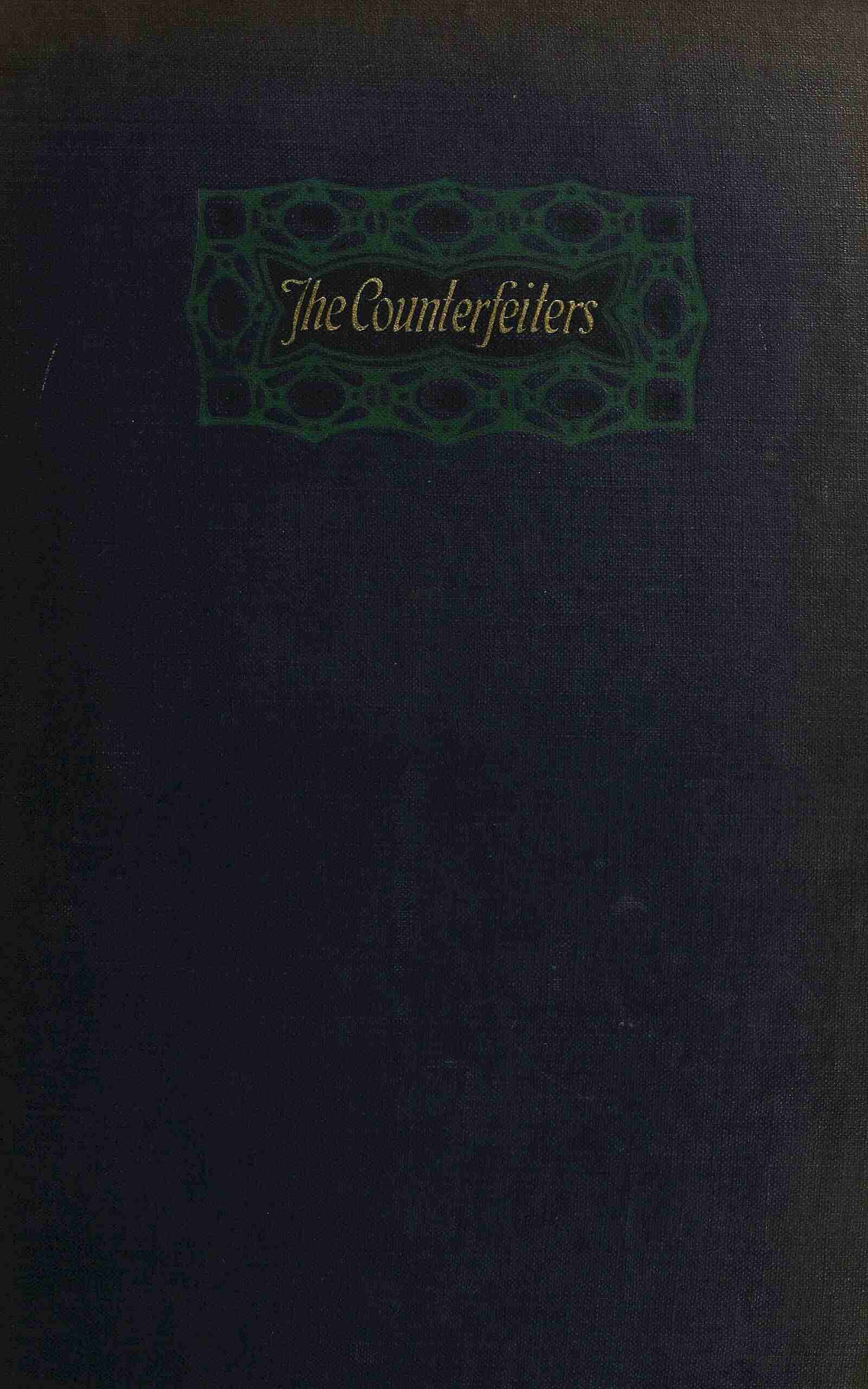 جلد کتاب The counterfeiters