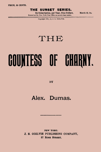 جلد کتاب The Countess of Charny; or, The Execution of King Louis XVI