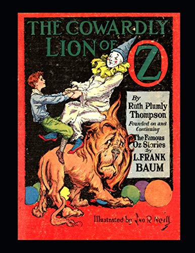 جلد کتاب The Cowardly Lion of Oz