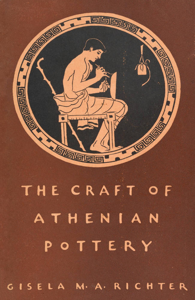 جلد کتاب The Craft of Athenian Pottery