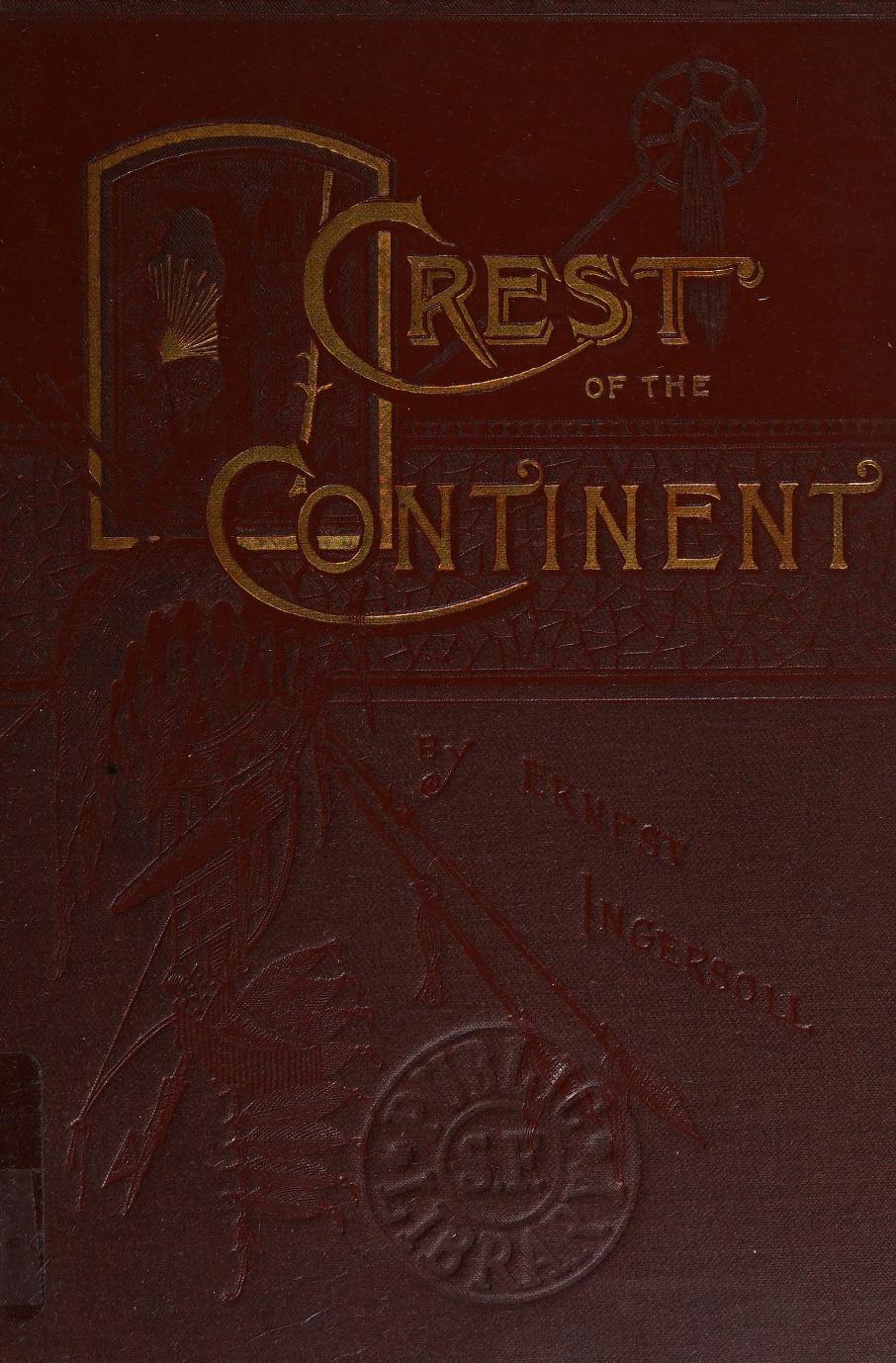 جلد کتاب The Crest of the Continent