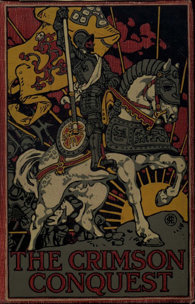 جلد کتاب The Crimson Conquest