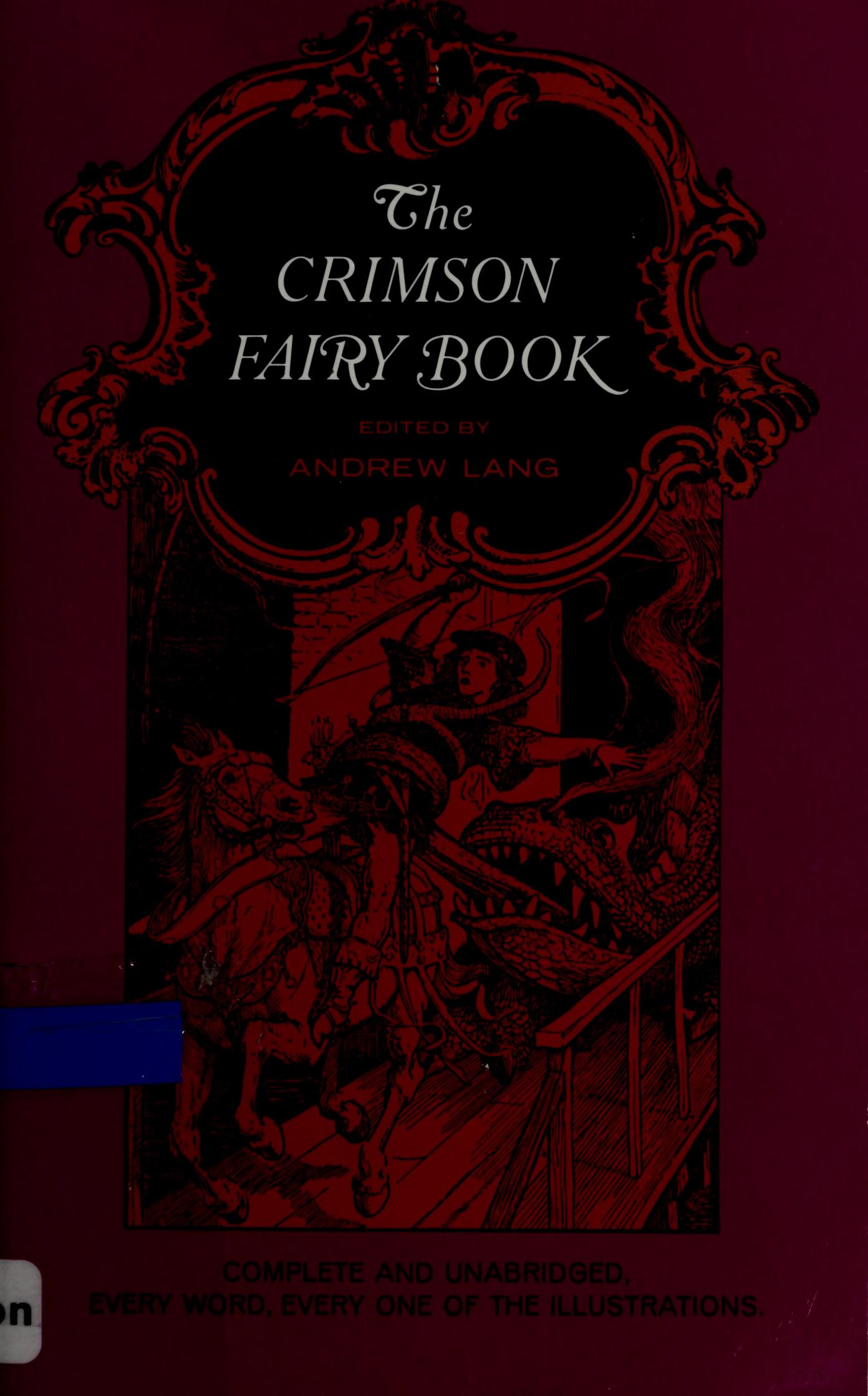 جلد کتاب The Crimson Fairy Book
