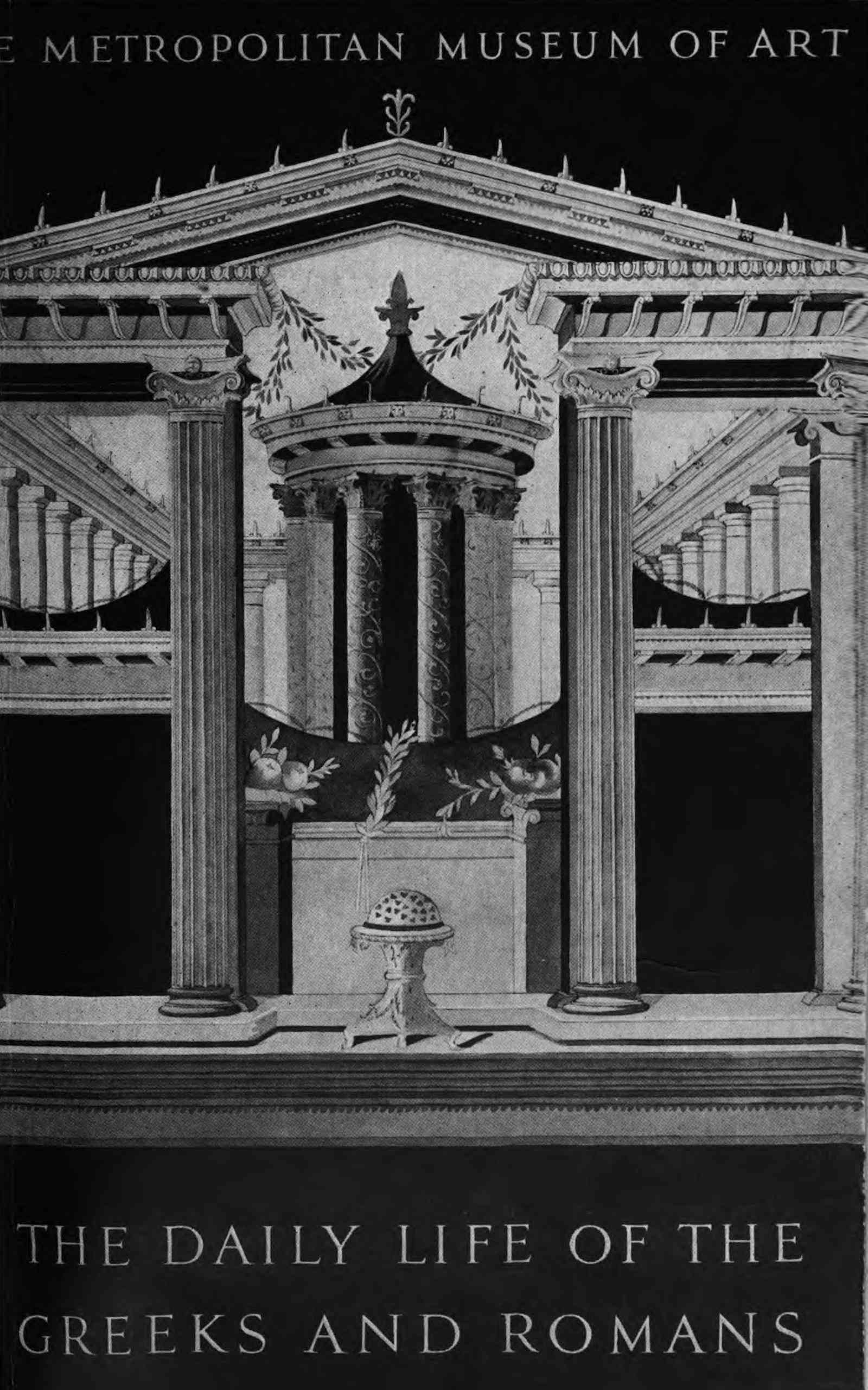 جلد کتاب The Daily Life of the Greeks and Romans
