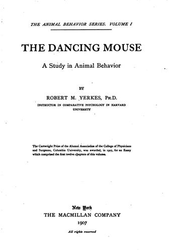 جلد کتاب The Dancing Mouse