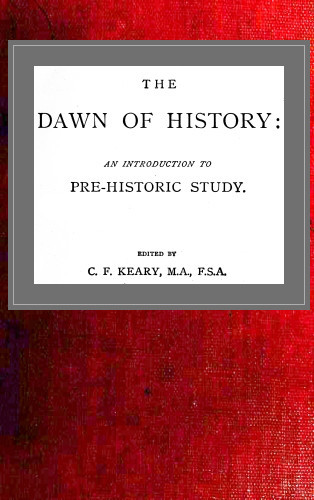 جلد کتاب The Dawn of History