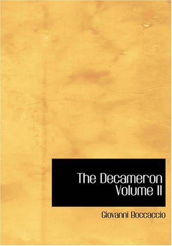 جلد کتاب The Decameron