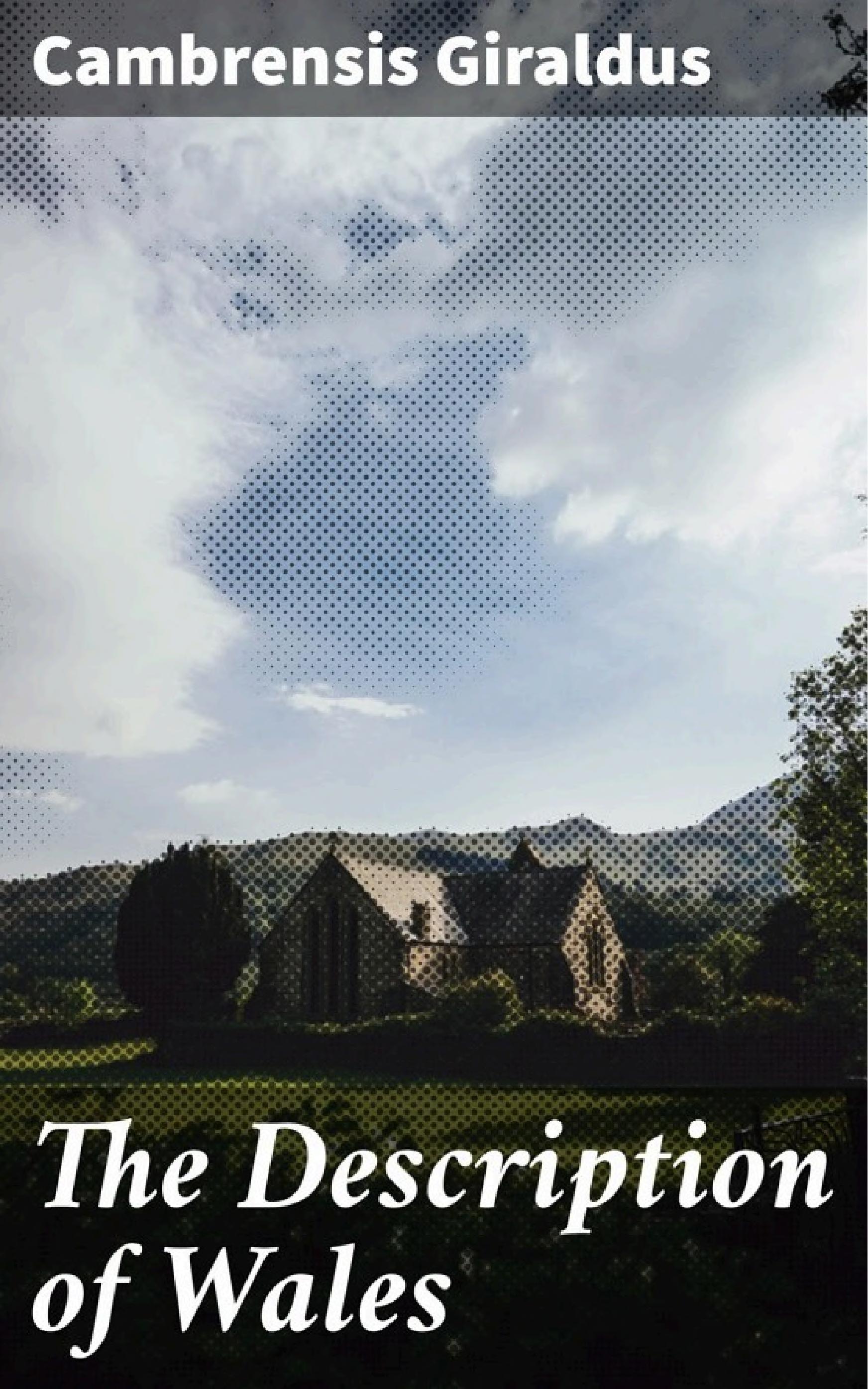 جلد کتاب The Description of Wales