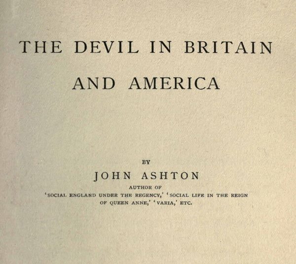 جلد کتاب The Devil in Britain and America